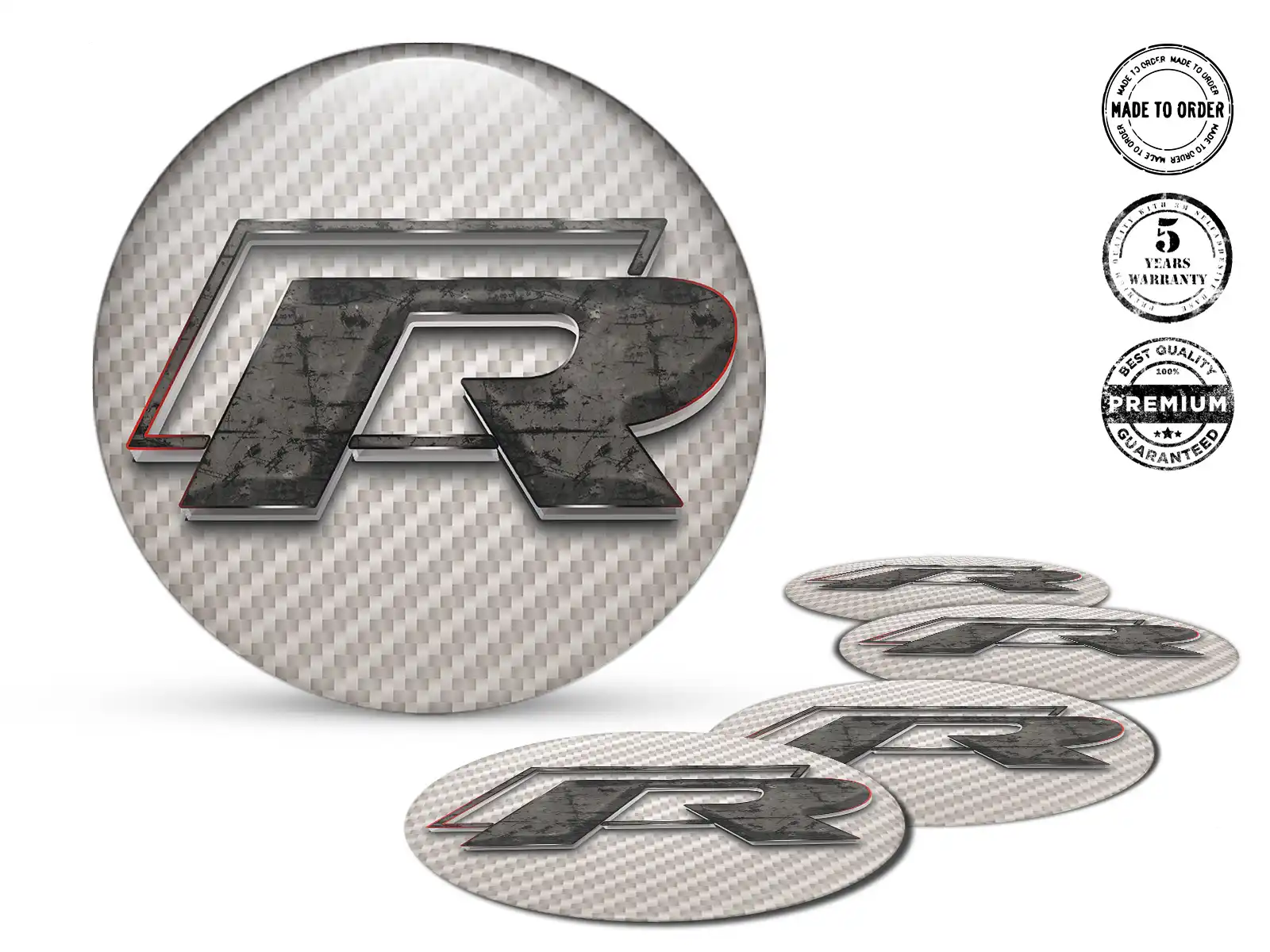 Pegatina en Aros Núcleo Racing Cuántico Premium